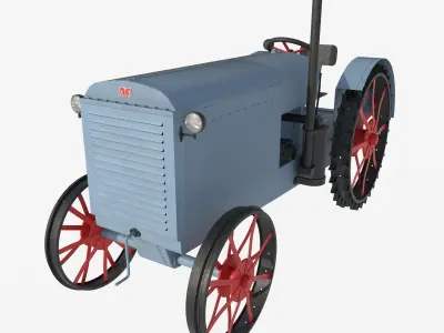  tractor 30s 3D model