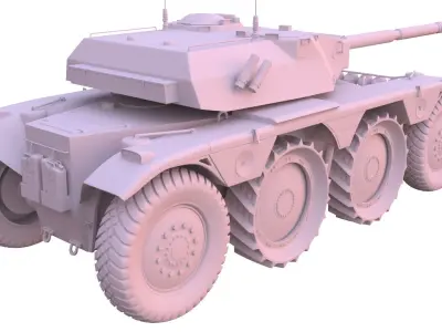 Panhard EBR 105 3D model
