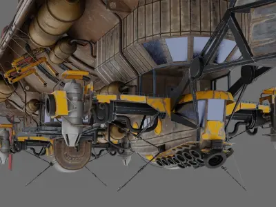Fallout - The Prydwen 3D model