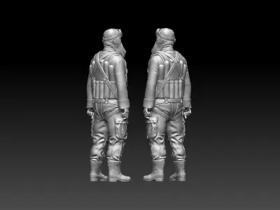 japan pilot 3D print model
