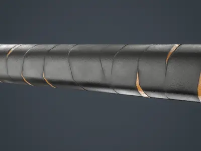 Trench Hawk by Cold Steel Low-poly 3D model