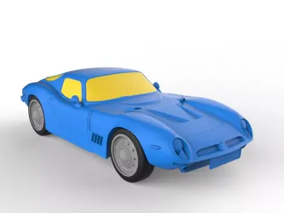 Bizzarrini 1967 Classic Car 3D print model