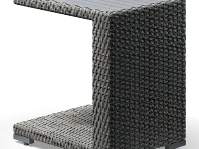 OVE Long Island 5 Pieces Coffee Table 3D model