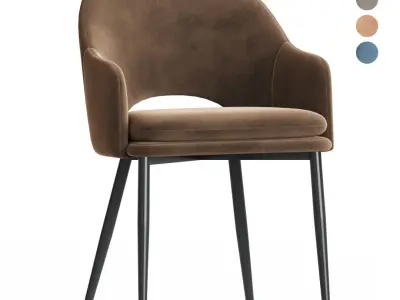 Deephouse Maghreb Dining Chair 3D model