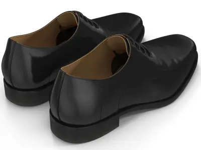  Old Man Shoes 5 3D Model 