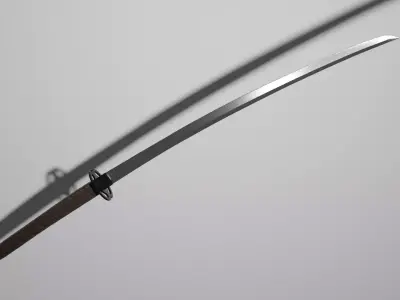 Katana Sword Free 3D model 3