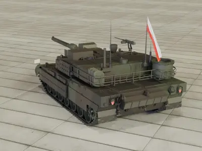 K2 PL Blender 4 3D model