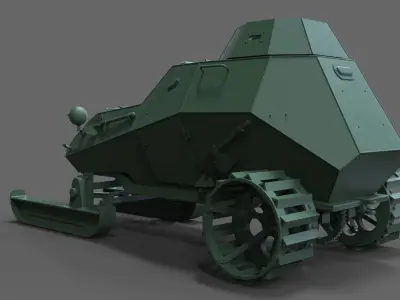 BA-64 Experimental Kit 3D print model