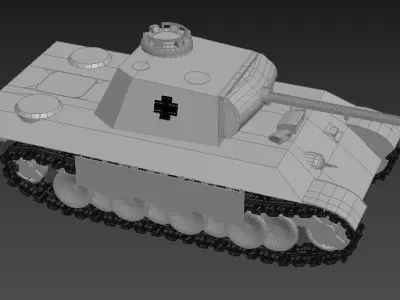 Pzkpfw V Panther 3D model
