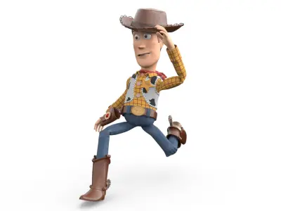  Toy Story Sheriff Woody Poseable Figure 