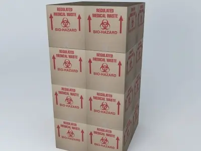 BOX STACK Free 3D model