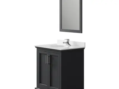 OVE Emma 30 Dark Charcoal Vanity 3D model