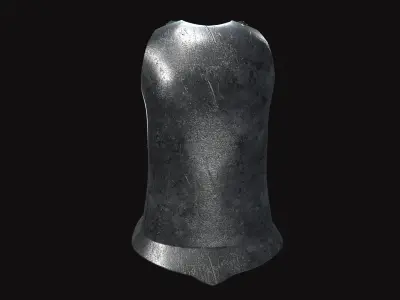 Medieval Armor V01 Low-poly 3D model