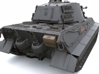 King Tiger - Tiger 2 3D model