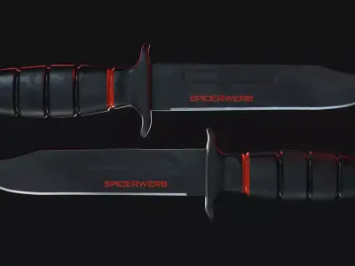 Military Knife  3D model