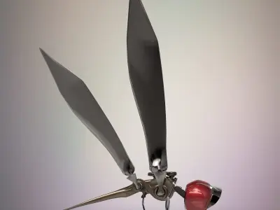 Robot bee 3D model