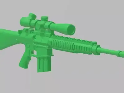 M-110 Scale 1-35 3D print model