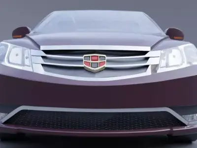 geely ec7 3D model