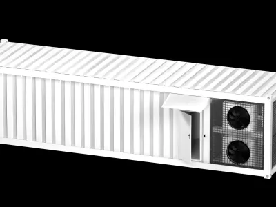 date container 3D model