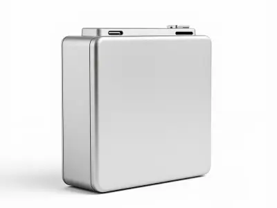 Metallic Container Model Pack for D Environments and Games Low-poly 3D model