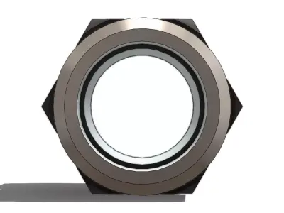 Nipple 1-4 BSP 3D model