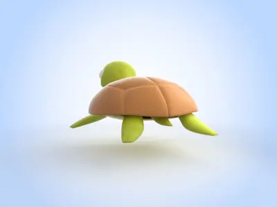 Sea Turtle 3D model purchase
