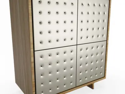 Set Of Sideboards Pattern Free 3D model