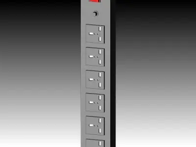Elcom-power distribution box 3D model