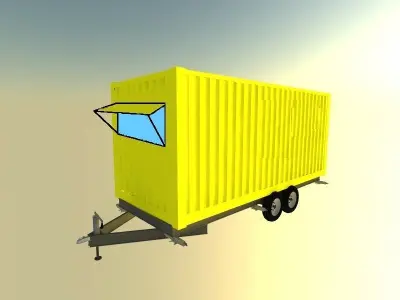 comida movil Free 3D model