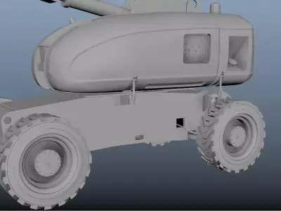 JLG 860SJ Telescopic Boom Lift 3D model