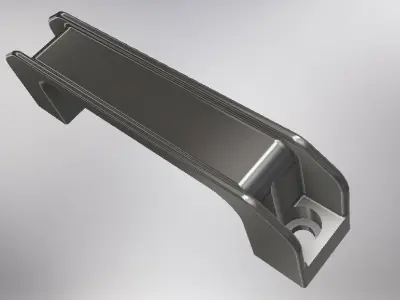 Cabinet U Handles 3D model