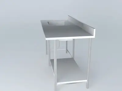 Kit217 Bancada Inox Cuba por Alex Marques Free 3D model