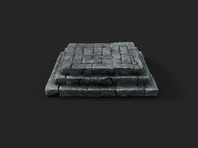 Old Ruin 6 Low-poly 3D model