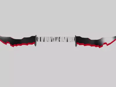 dagger sword from sololeveling Low-poly 3D model
