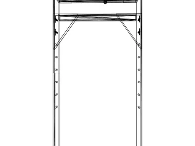 pressing machine 3D model