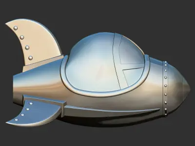 Spacecraft 3d print 3D model