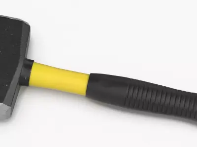 Hammer 02 3D model by TornadoStudios