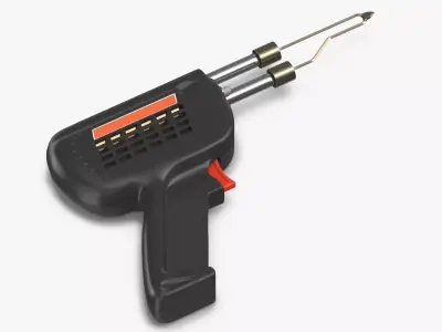 Soldering Iron Gun 3D model