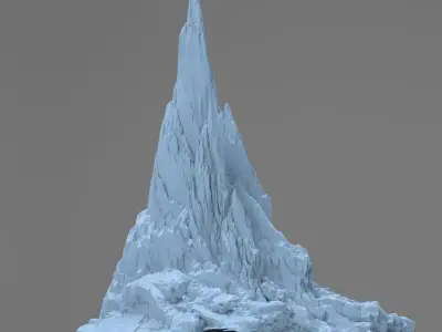 Cliff Archway Spikes 4  3D model