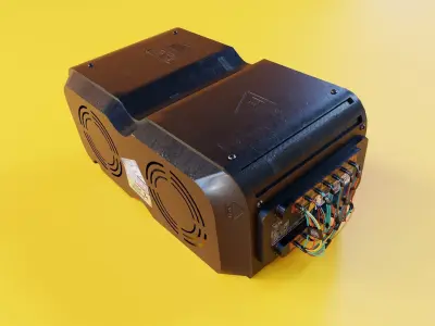 SCI-FI Console CB0005 Low-poly 3D model