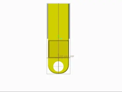 Two Post  Lift ARM 3D model
