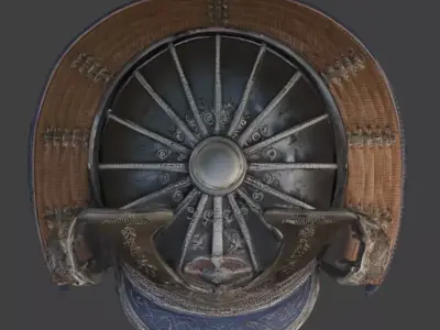 Elite Shogun Commander Kabuto 3D Model Low-poly 3D model