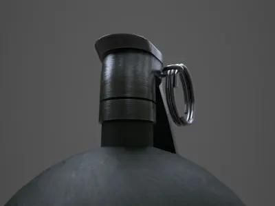 M67 Frag Grenade Low-poly 3D model purchase