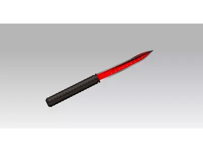 Military Knife 3D model