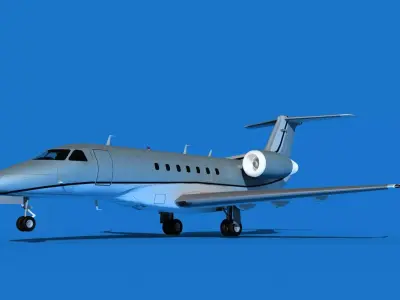 Embraer Praetor 600 V15 3D model