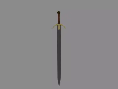 3D mounted blade  Free 3D model