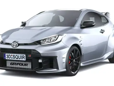 Toyota GR Yaris Aero Performance 2026 3D model