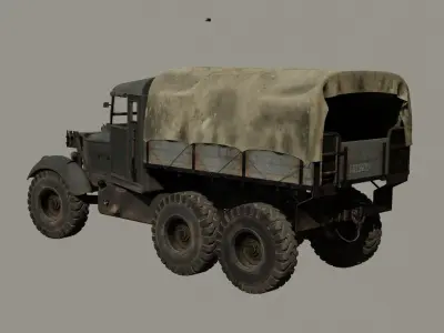 Scammell Pioneer Lowpoly  3D model