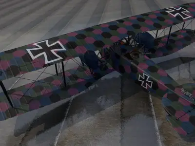 AEG G-4 - AEG G-IV 3D model