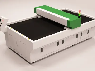 Laser Rover 3D model